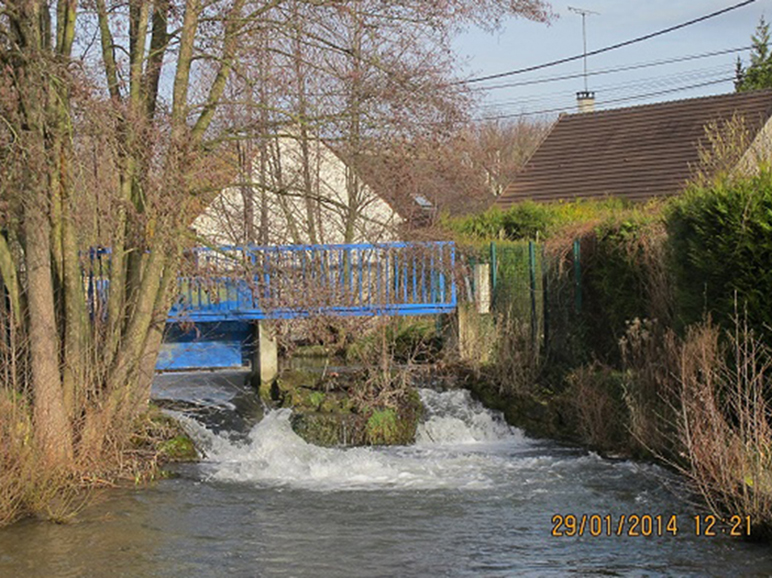 Barrage avant travaux