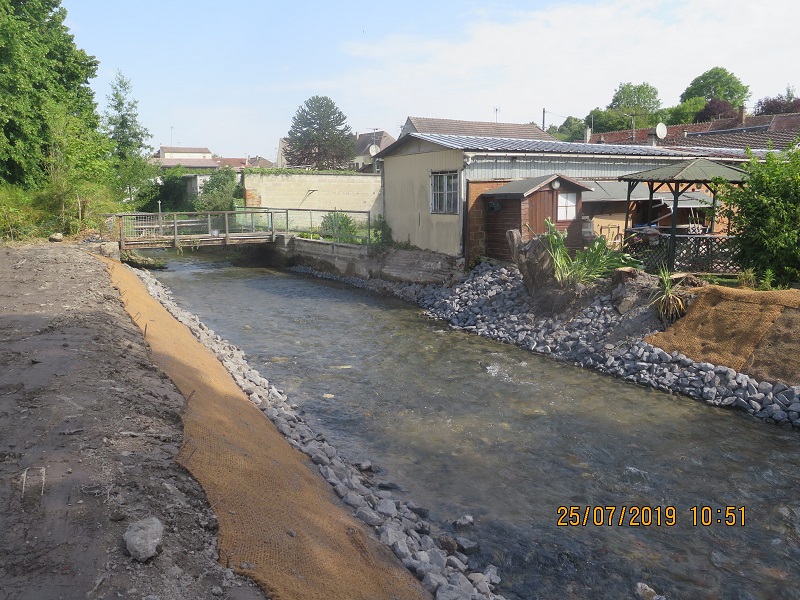 Amont après travaux