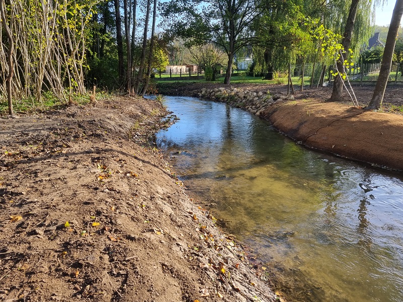 Méandre après travaux