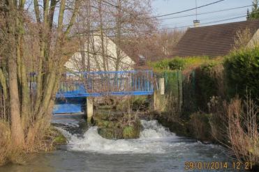 Barrage avant travaux