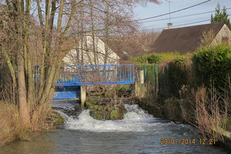 Barrage avant travaux